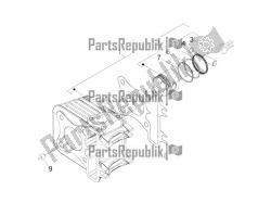 Cylinder-piston-wrist pin unit