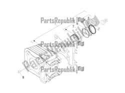 Cylinder-piston-wrist pin unit