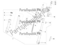 forcella / tubo sterzo - unità cuscinetto sterzo