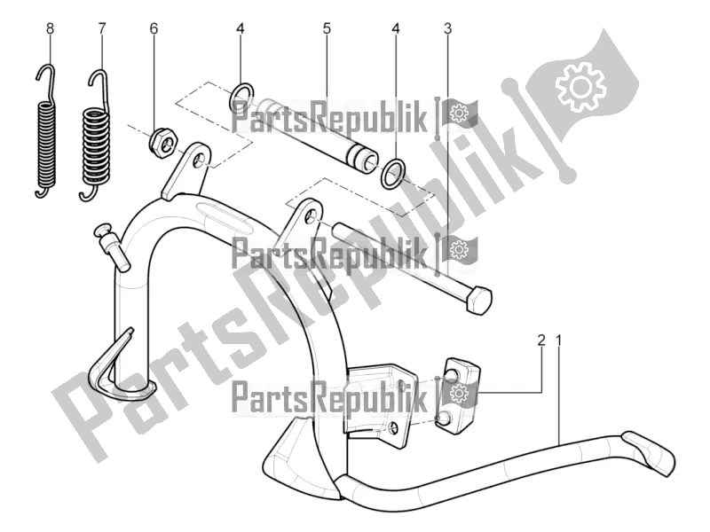 Toutes les pièces pour le Des Stands du Aprilia SR Motard 50 4T 4V 2018