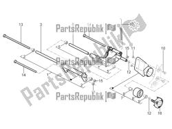 Swinging arm