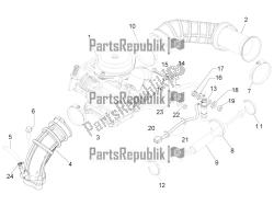 Carburettor, assembly - Union pipe