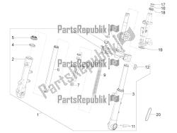 Fork/steering tube - Steering bearing unit