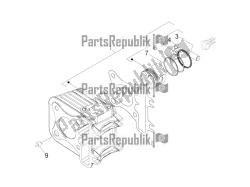 Cylinder-piston-wrist pin unit