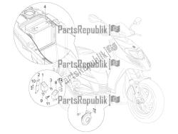 afstandsbedieningen - batterij - claxon