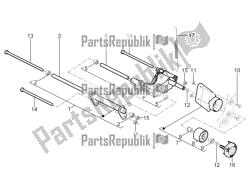 Swinging arm