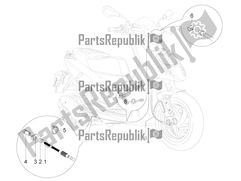 Todas as partes de Transmissões do Aprilia SR Motard 50 4T 4V 2021