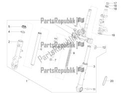 horquilla / tubo de dirección - unidad de rodamiento de dirección