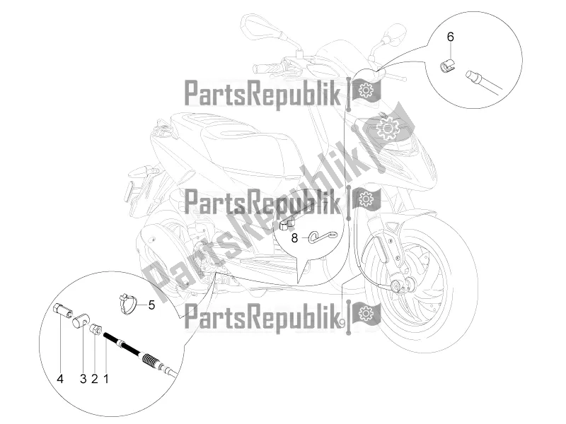 Todas as partes de Transmissões do Aprilia SR Motard 50 4T 4V 2022