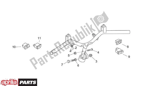 Todas as partes de Interruptor do Aprilia SR Stealth,racing Liquid Cooled 516 WWW 50 1997 - 1999