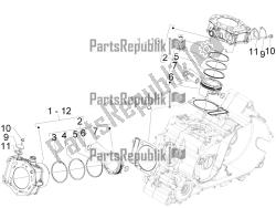 zespół cylindra-tłoka-przegubu przegubu