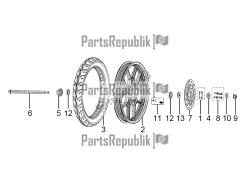 Front Wheel Made Of Alloy