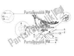 podpórka centralna i podpórka boczna