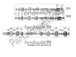 GEARSHIFT MECHANISM