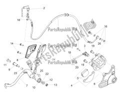 Rear brake system