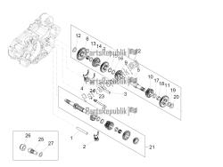 Gear box - Gear assembly