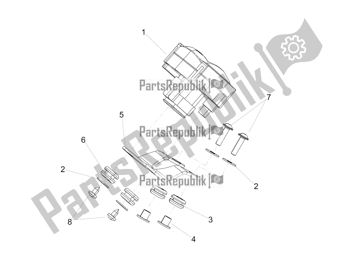 Todas las partes para Instrumentos de Aprilia SX 125 Apac 2021