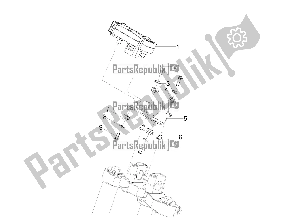 Toutes les pièces pour le Instruments du Aprilia SX 50 2020