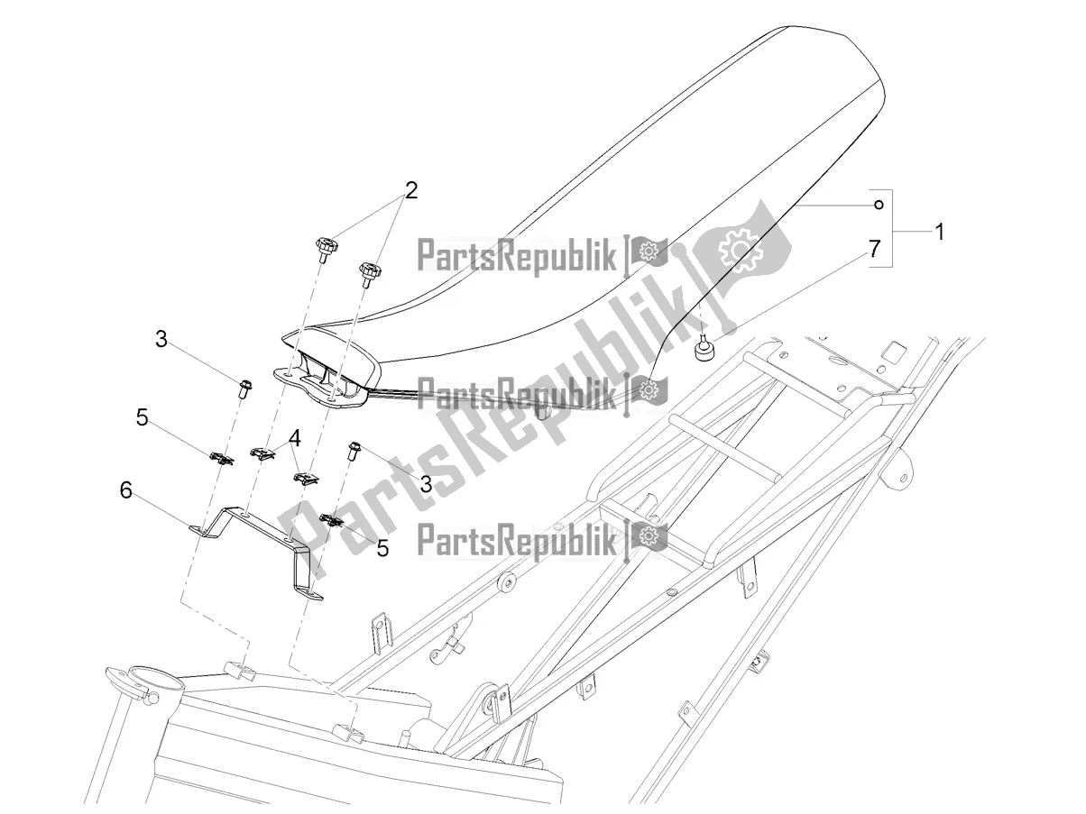 Wszystkie części do Siod? O Aprilia SX 50 2020