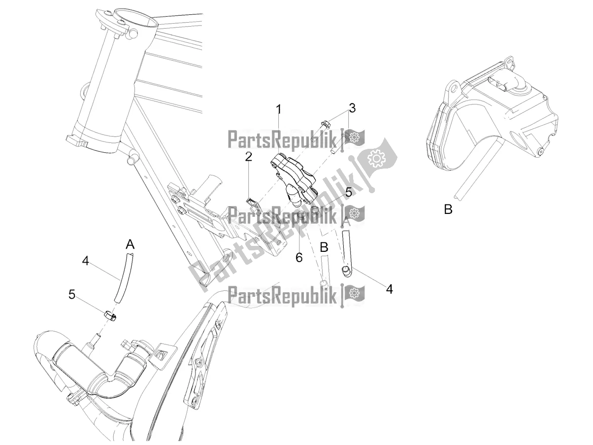 Toutes les pièces pour le Air Secondaire du Aprilia SX 50 2021