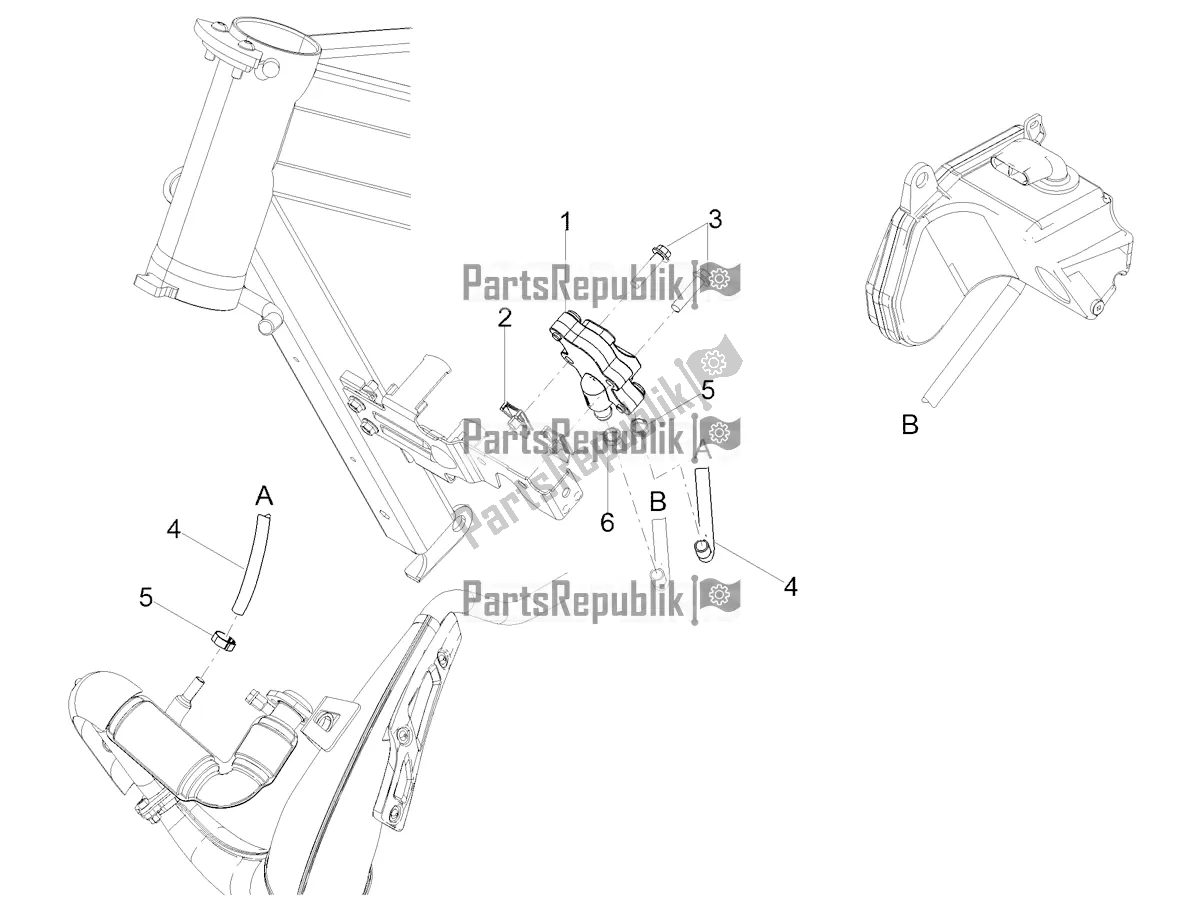 Toutes les pièces pour le Air Secondaire du Aprilia SX 50 Factory 2020