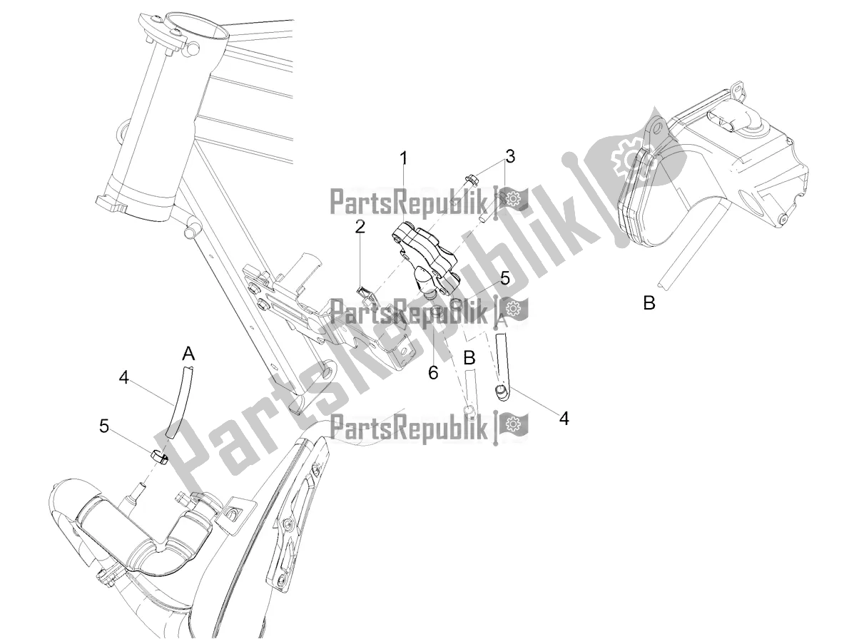 All parts for the Secondary Air of the Aprilia SX 50 Factory 2021
