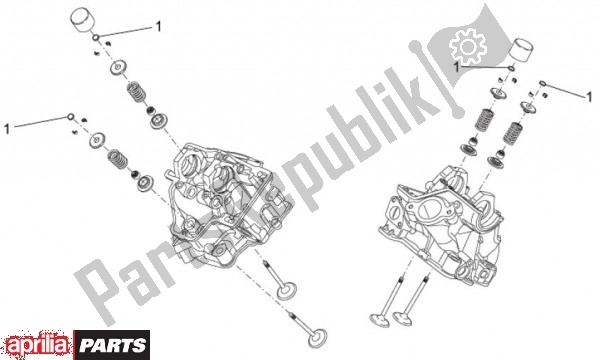 All parts for the Shims of the Aprilia SXV 47 450 2009 - 2011