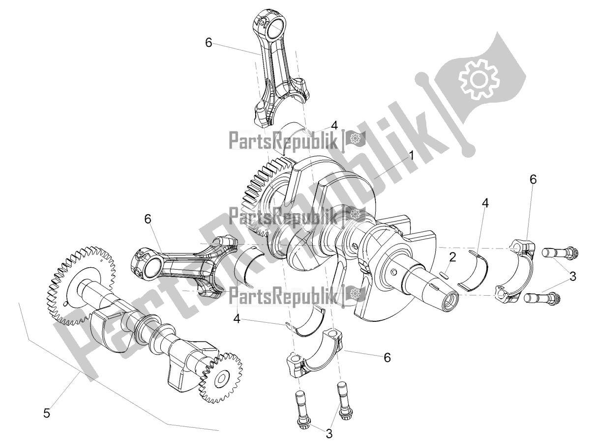 Todas las partes para Eje De Accionamiento de Aprilia Tuareg 660 ABS 2021