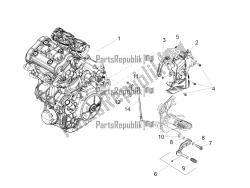 leva parziale per il completamento del motore