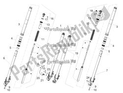 Front fork KAYABA