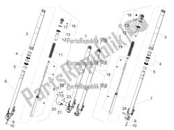 Front fork KAYABA