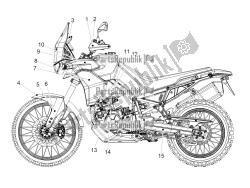 Original front brake disc 2b007823, Aprilia Tuareg 660 e5