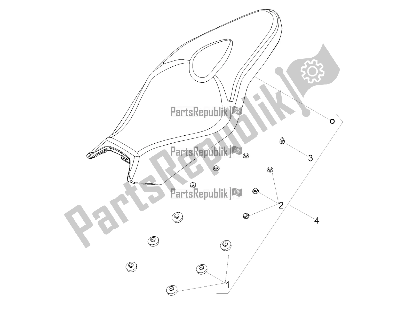 Wszystkie części do Siod? O Aprilia Tuono 125 2020