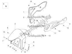 Front mudguard-Pillar