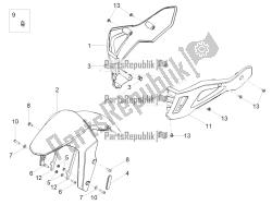 Front mudguard-Pillar