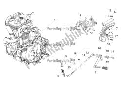 levier partiel pour compléter le moteur