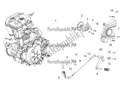 leva parziale per il completamento del motore