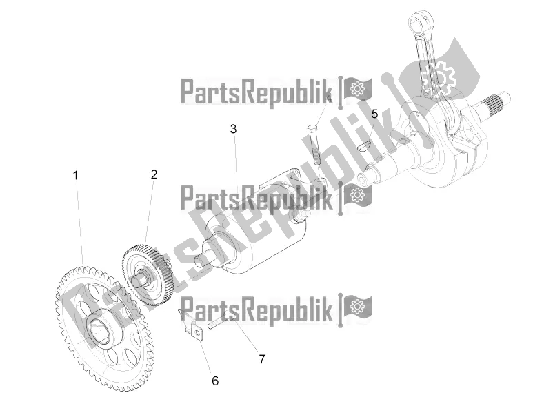 Wszystkie części do Rozrusznik / Rozrusznik Elektryczny Aprilia Tuono 125 4T 2019