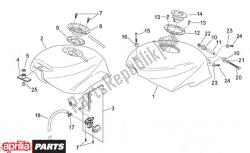 asiento del tanque de combustible