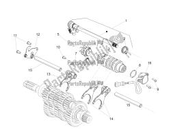 Gear box / Selector / Shift cam