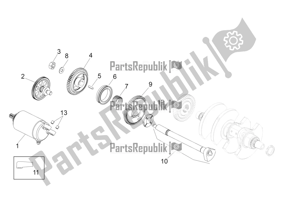 Toutes les pièces pour le Unité D'allumage du Aprilia Tuono V4 1100 Factory USA, Canada 2017