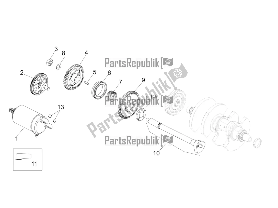 Toutes les pièces pour le Unité D'allumage du Aprilia Tuono V4 1100 Factory ZD4 TYH 2016