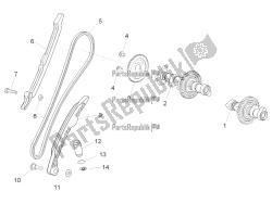 Rear cylinder timing system