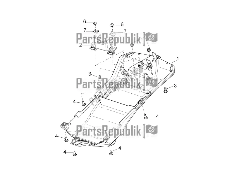 Toutes les pièces pour le Underaddle du Aprilia Tuono V4 1100 RR 2020