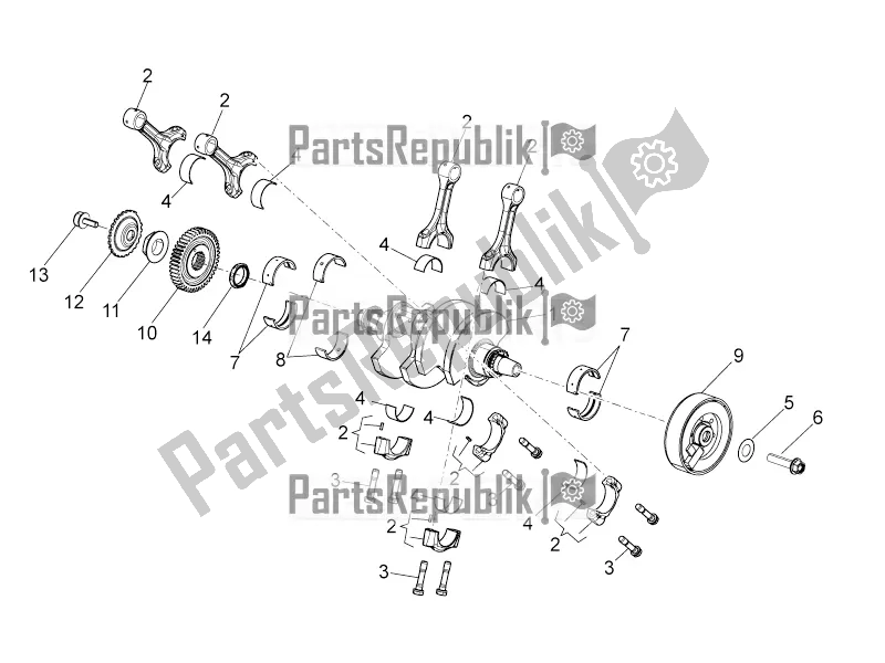 Toutes les pièces pour le Arbre De Transmission du Aprilia Tuono V4 1100 RR Apac 2020