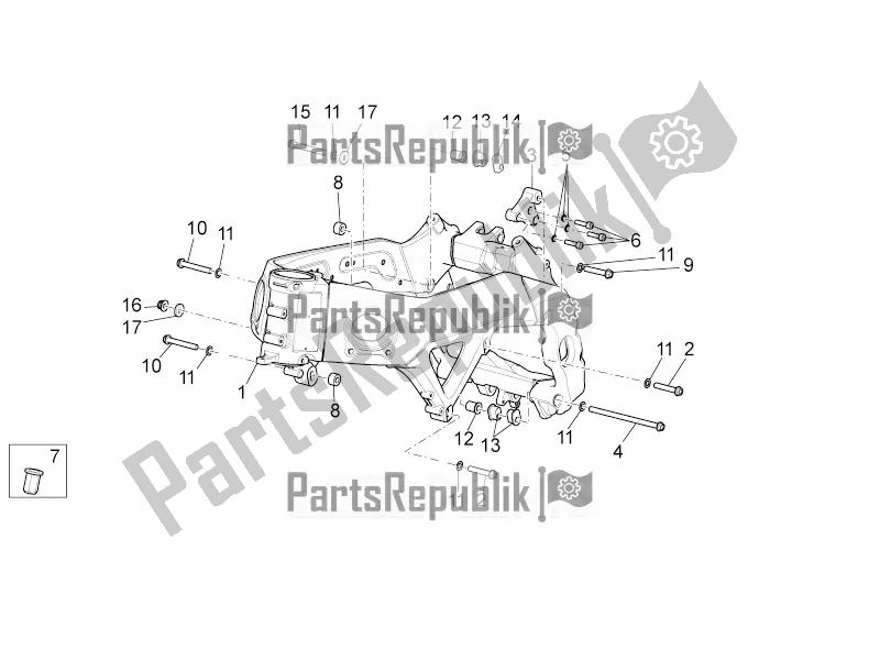 Wszystkie części do Ramka I Aprilia Tuono V4 1100 RR Apac 2020