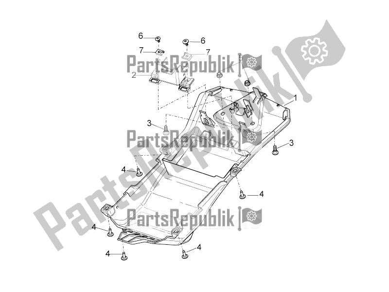 Todas as partes de Sela Inferior do Aprilia Tuono V4 1100 RR Apac 2020