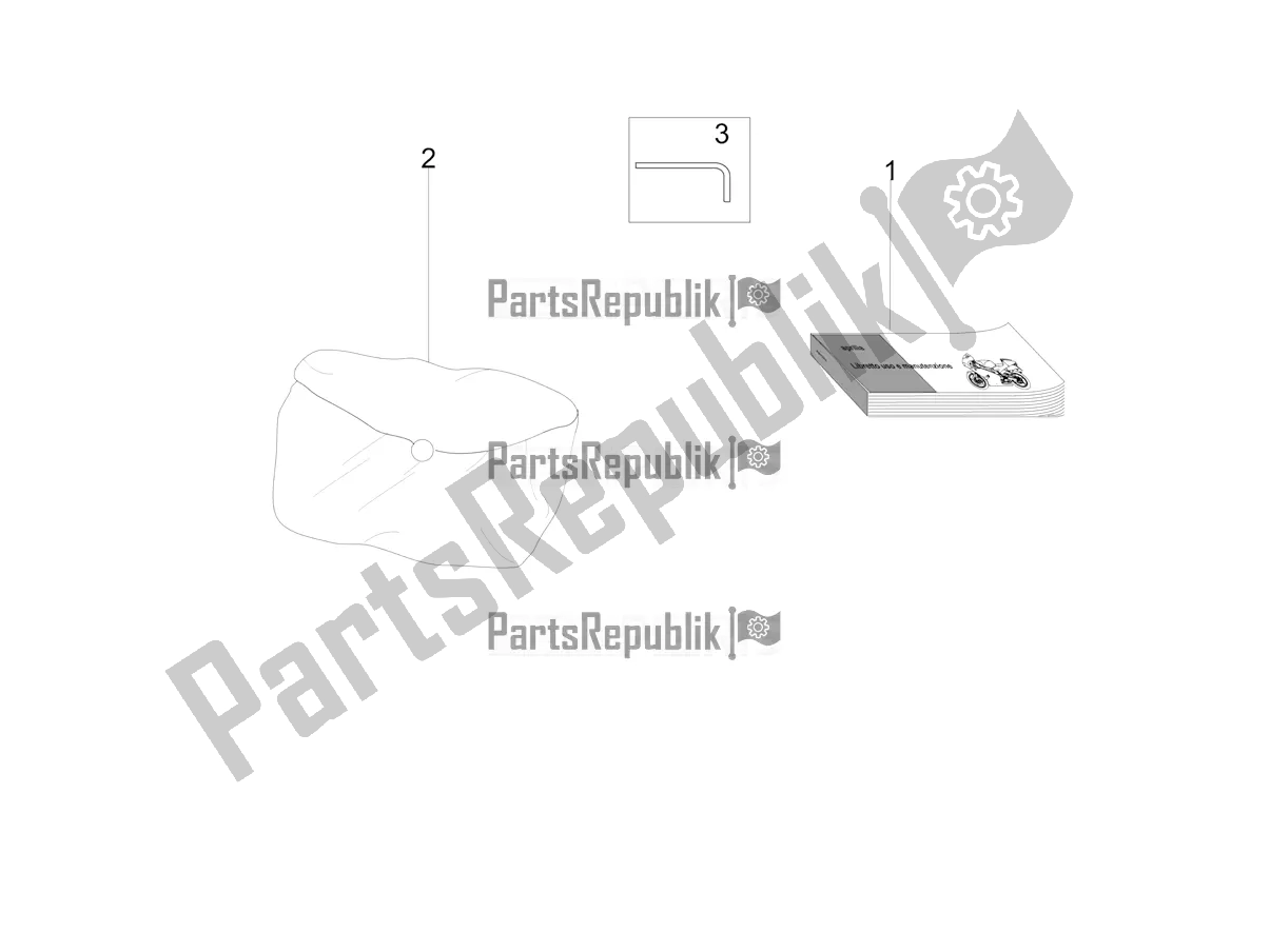 Todas las partes para Juego De Placas / Varios de Aprilia Tuono V4 Factory 1100 Superpole USA E4 2021