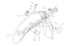 parte anteriore vi - parafango anteriore