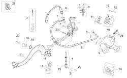 Rear brake system